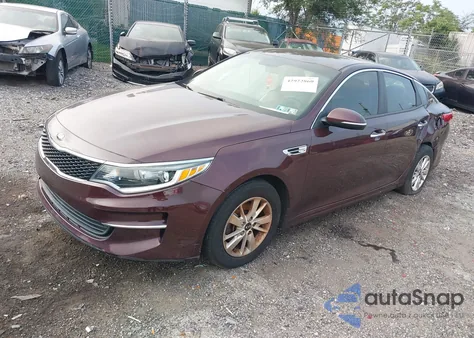 2017 Kia Optima Lx из США, поврежденный, VIN 5XXGT4L34HG169886